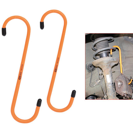 KS TOOLS Juego de ganchos universales, rígidos, 2 pzs ( 150.2235 )