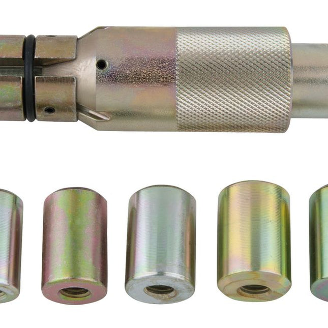 KS TOOLS Kupplungs-Zentrier-Werkzeug-Satz Ø 23,0 - 35,0 mm mit Zentrierhülsen für Renault, 9-tlg ( 150.2390 ) - Toolbrothers