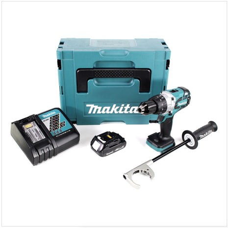 Makita DDF 481 RY1J Akku Bohrschrauber 18 V 115 Nm im Makpac + 1x 1,5 Ah Akku + Ladegerät - Toolbrothers