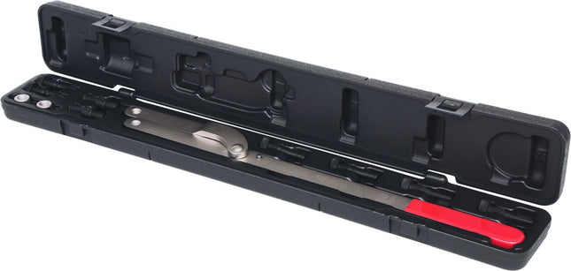 KS TOOLS Juego universal de contra-fijación para poleas de correas de distribución, 11 pzs ( 150.3000 )