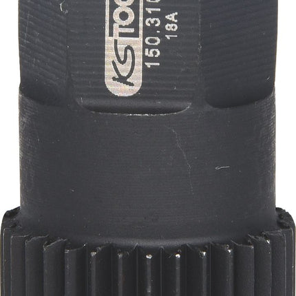 KS TOOLS Vielzahneinsatz 17,0 mm, 33 Zahn, gebohrt ( 150.3103 ) - Toolbrothers