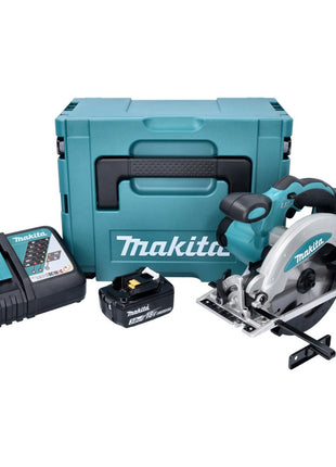 Makita DSS 610 RF1J Akku Handkreissäge 18 V 165 mm + 1x Akku 3,0 Ah + Ladegerät + Makpac - Toolbrothers