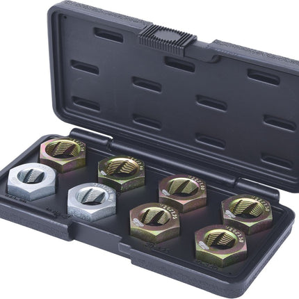 KS TOOLS Antriebswellen-Gewindereparatur-Satz, 8-tlg ( 150.4900 ) - Toolbrothers