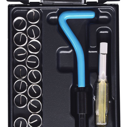 KS TOOLS Nirostahl Gewinde-Reparatur-Satz M14x1,25mm, 17-tlg ( 150.6140 ) - Toolbrothers