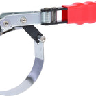 KS TOOLS Llave para filtros de aceite, regulación continua, con articulación, Ø 73-85mm ( 150.9378 )