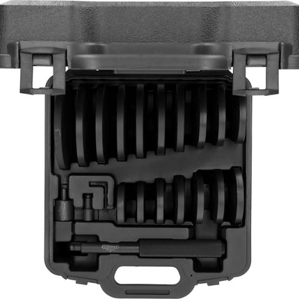 KS TOOLS Juego de extractores de cojinetes y casquillos, 21 pzs ( 150.9710 )