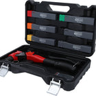 KS TOOLS 3 in 1 Handnietzangen-Satz, drehbar, 12-tlg. ( 150.9820 ) - Toolbrothers