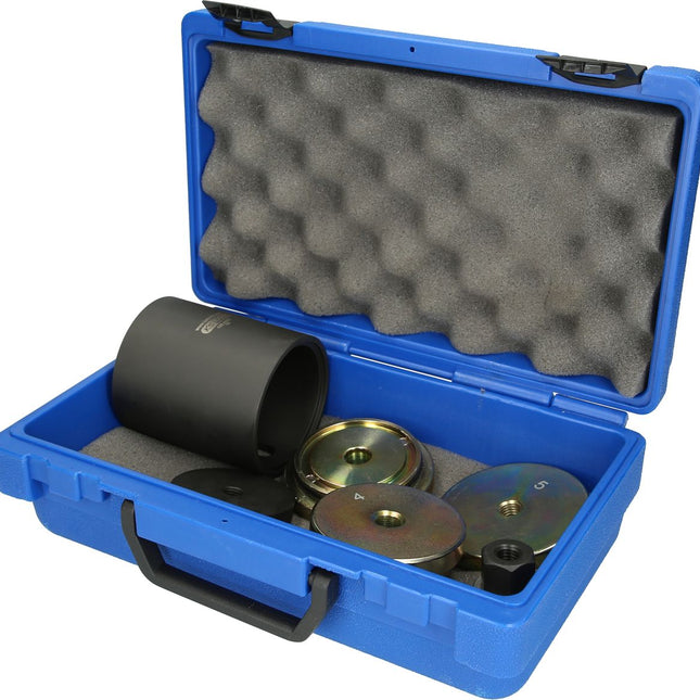 KS TOOLS Silentlagerwerkzeug-Satz für BMW Hinterachsträger, 7-tlg ( 150.9865 ) - Toolbrothers