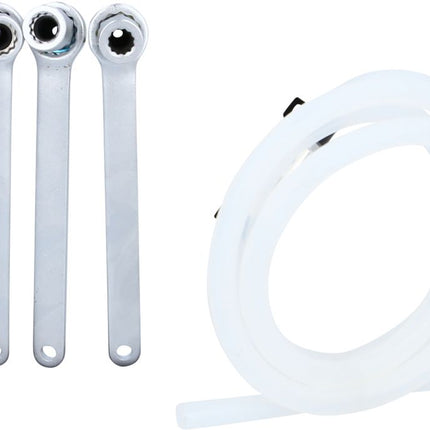 KS TOOLS Bremsen-Entlüftungsschlüssel-Satz, 6-tlg ( 160.0725 ) - Toolbrothers