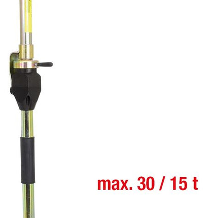 KS TOOLS Gato hidráulico-neumático 30 t / 15 t ( 160.0739 )