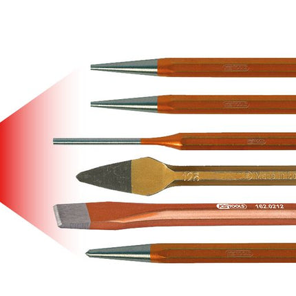 KS TOOLS Juego de herramientas combinadas, 6 pzs en soporte de plástico  ( 162.2118 )