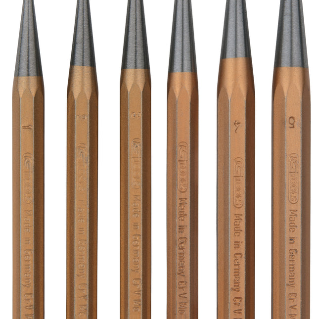 KS TOOLS Durchtreibersatz, 6-tlg in Plastiktasche ( 162.2126 ) - Toolbrothers