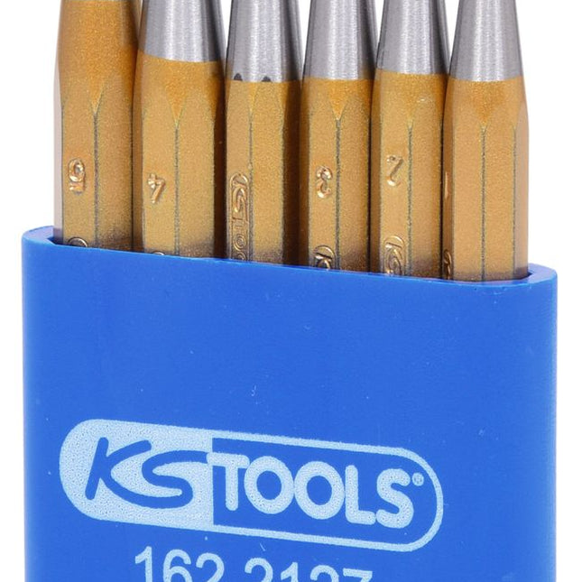 KS TOOLS Juego de botadores, 6 pzs en soporte de plástico  ( 162.2127 )