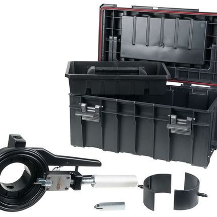 KS TOOLS Juego de perforadora y biseladora, 6 pzs, 50-75 mm ( 222.5110 )