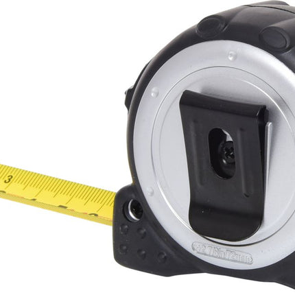 KS TOOLS Bandmaß mit Feststeller,schwarz-grau, 5m, 25mm ( 300.0133 ) - Toolbrothers