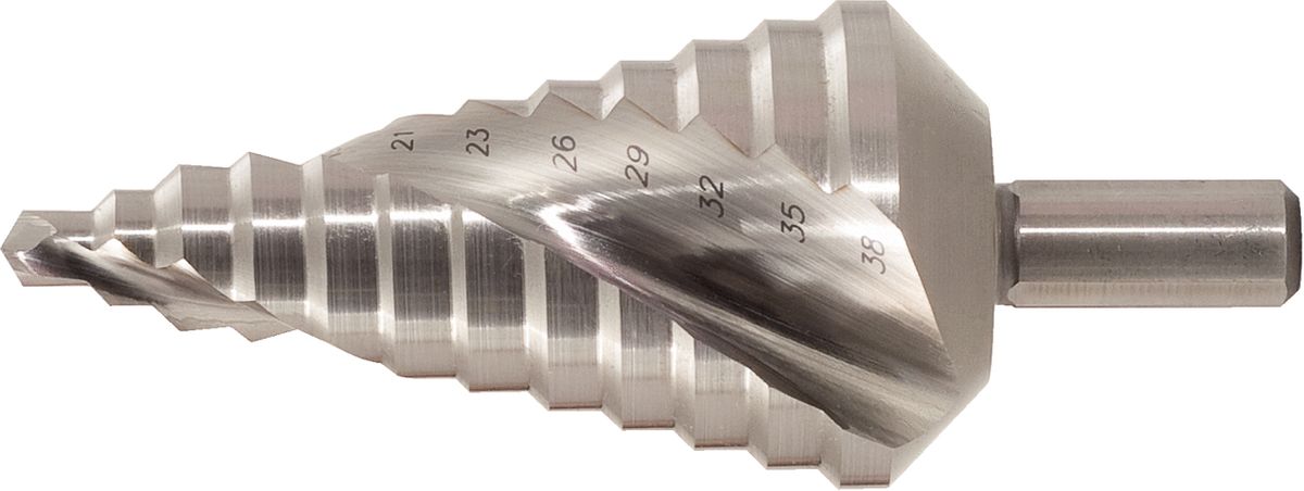 KS TOOLS Broca escalonada HSS,Ø 6-25mm, 7 niveles ( 330.2315 )