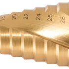 KS TOOLS HSS-TiN Stufenbohrer,Ø 6-32mm, 8 Stufen ( 330.2354 ) - Toolbrothers