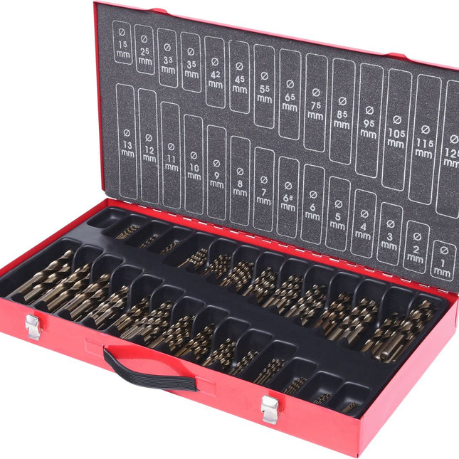 KS TOOLS HSS-G Co 5 Spiralbohrer-Satz, 230-tlg, 1-13mm ( 330.3650 ) - Toolbrothers