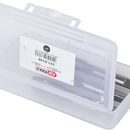 KS TOOLS Juego de machos de roscar manuales HSS tipo M, M14x2,3 pzs ( 331.0140 )