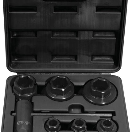 KS TOOLS Schneideisen-Adapter-Satz, 8-tlg ( 331.0620 ) - Toolbrothers