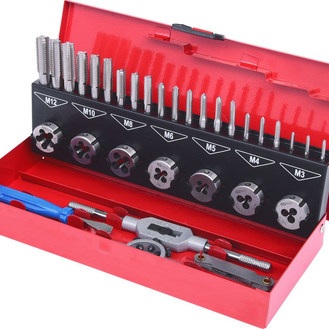 KS TOOLS HSS Co Gewindeschneidwerkzeug-Satz, 32-tlg ( 331.0732 ) - Toolbrothers