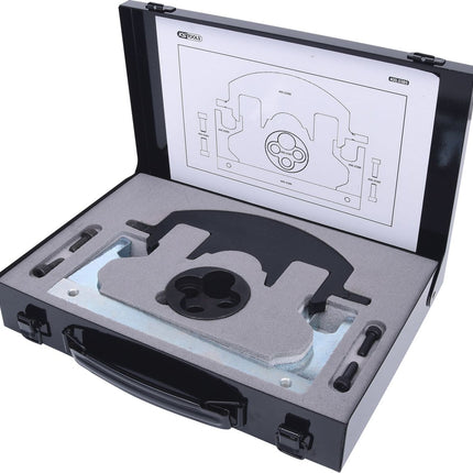 KS TOOLS Juego de herramientas de reglaje de motores para Mercedes, 8 pzs ( 400.0385 )