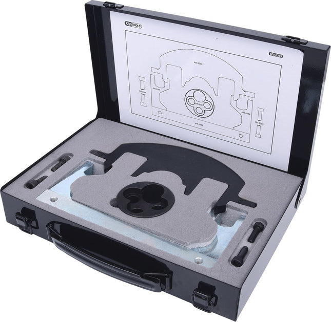 KS TOOLS Juego de herramientas de reglaje de motores para Mercedes, 8 pzs ( 400.0385 )