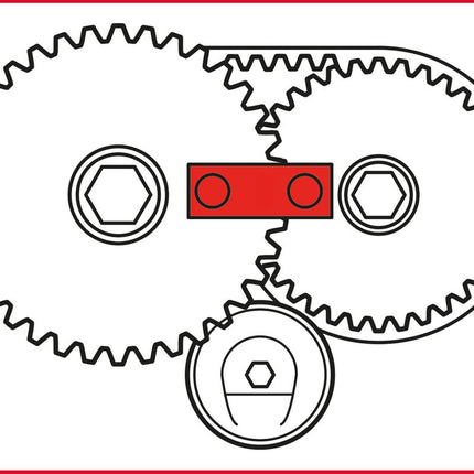 KS TOOLS Motoreinstell-Werkzeug-Satz für VAG, 12-tlg Audi, Seat, VW ( 400.0625 ) - Toolbrothers
