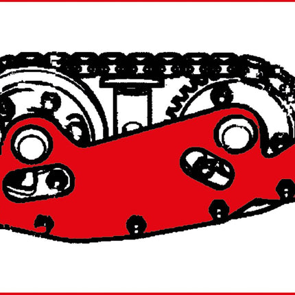 KS TOOLS Motoreinstell-Werkzeug-Satz für BMW, 7-tlg ( 400.1075 ) - Toolbrothers