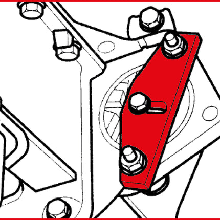 KS TOOLS Motoreinstell-Werkzeug-Satz für Ford, 12-tlg ( 400.1100 ) - Toolbrothers