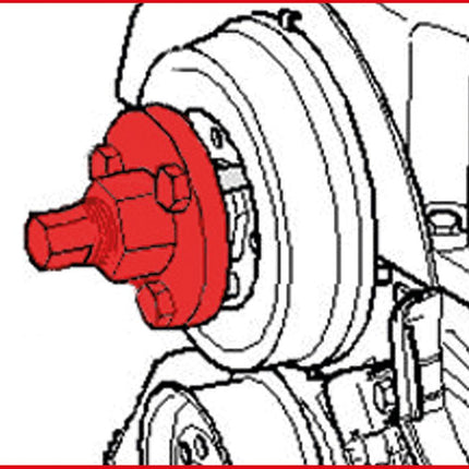 KS TOOLS Nockenwellen-Naben-Abzieher ( 400.2105 ) - Toolbrothers