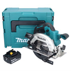 Makita DHS 661 G1J Akku Handkreissäge 18 V 165 mm Brushless + 1x Akku 6,0 Ah + Makpac - ohne Ladegerät - Toolbrothers