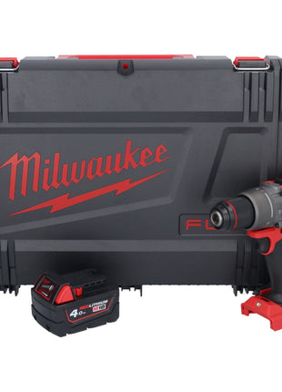 Milwaukee M18 FPD3-401X akumulatorowa wiertarko-wkrętarka udarowa 18 V 158 Nm bezszczotkowa + 1x akumulator 4,0 Ah + skrzynka HD - bez ładowarki