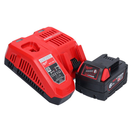 Taladro percutor inalámbrico Milwaukee M18 FPD3-601X 18 V 158 Nm sin escobillas + 1x batería 6,0 Ah + cargador + caja HD
