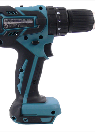 Makita DHP 459 ZE 18 V Li-Ion Akku Schlagbohrschrauber mit Einlage für Makpac - Toolbrothers