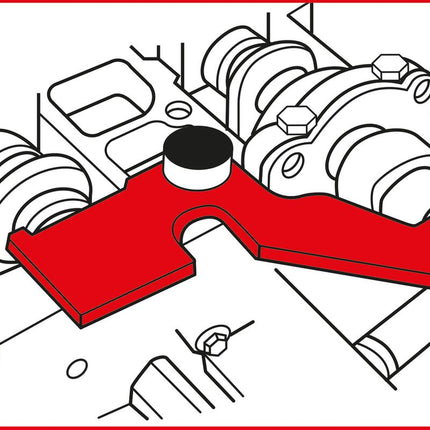 KS TOOLS Motoreinstell-Werkzeug-Satz für Ford, 5-tlg ( 400.4150 ) - Toolbrothers