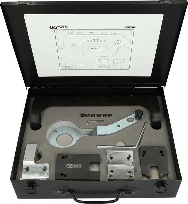 KS TOOLS Juego de herramientas de reglaje de motores para BMW / Mini, 5 pzs ( 400.4375 )