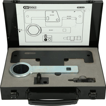 KS TOOLS Juego de herramientas de reglaje de motores para VAG, 6 pzs ( 400.4535 )