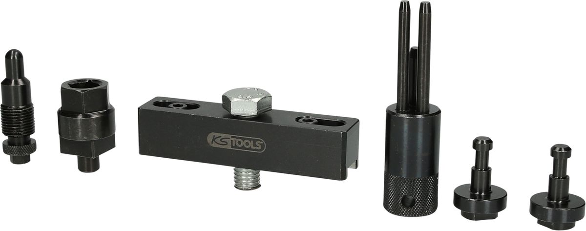 KS TOOLS Juego de extractores de engranaje de bomba de inyección para VAG, 4 pzs ( 400.4540 )