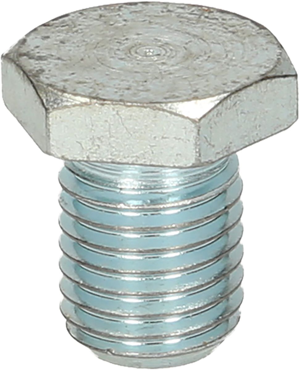 KS TOOLS Tornillo de drenaje de aceite, hexágono exterior 17 mm, M12x1,5x14 mm, paquete de 10 ( 430.1019 )