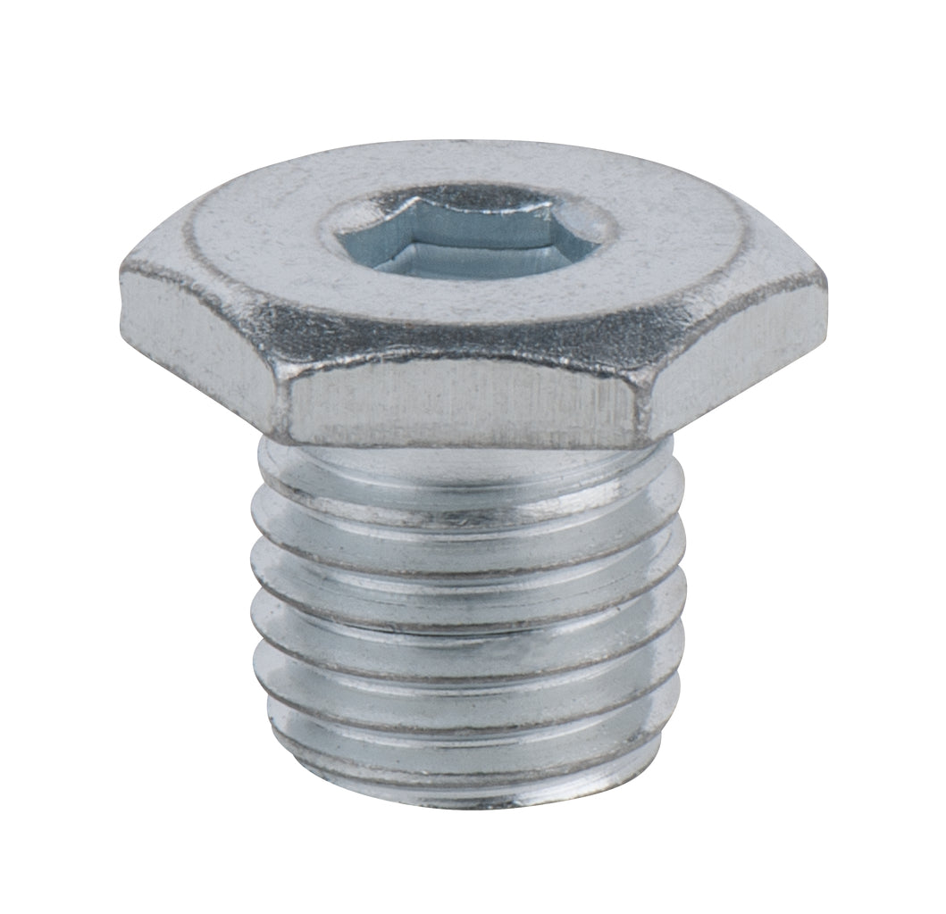 KS TOOLS Tornillo de tornillo de drenaje de aceite tipo Allen 13 mm, M12x1,5x13,5 mm, paquete de 25 ( 430.2016 )