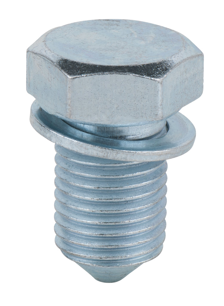 KS TOOLS Tornillo de drenaje de aceite, hexágono exterior 19 mm, M14x1,5x17,5 mm, paquete de 25 ( 430.2027 )