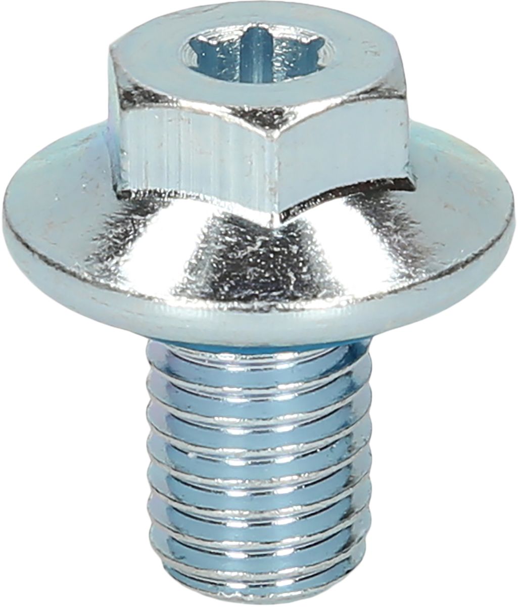 KS TOOLS Tornillo de drenaje de aceite, M12 x 1,75 x 17 mm, paquete de 25 ( 430.2072 )