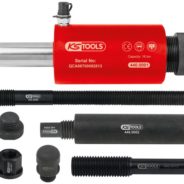 KS TOOLS Coffret vis de force hydraulique, 16t, 10 pcs ( 440.0005 )