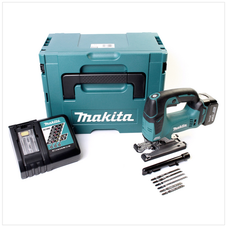 Makita DJV 142 RM1J Akku Pendelhubstichsäge 14,4V Brushless + 1x Akku 4,0Ah + Ladegerät + Makpac - Toolbrothers