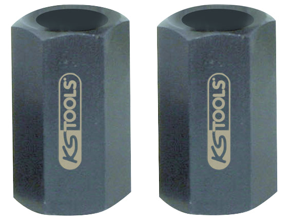 KS TOOLS Juego de adaptadores de rosca, 2 pzs M20 x 1,5 ( 450.0046 )