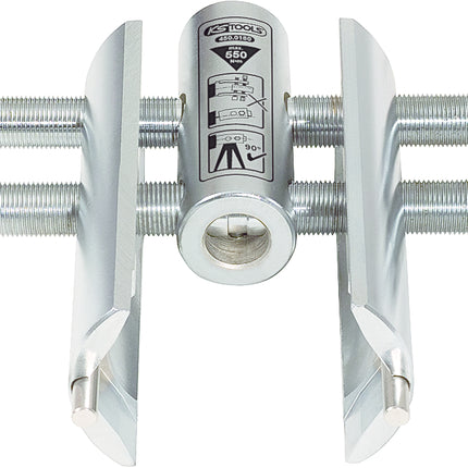 KS TOOLS Vario-Muttern- und Kappenschlüssel, verchromt ( 450.0181 ) - Toolbrothers