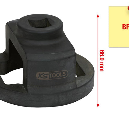 KS TOOLS 3/4" Achsmuttern-Schlüssel für BPW, 65mm ( 450.0204 ) - Toolbrothers