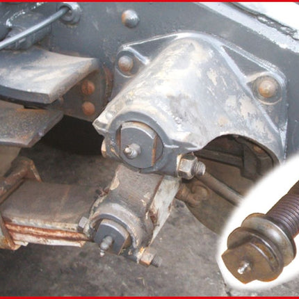 KS TOOLS Llave de vaso para pernos de ballesta de Scania, 28 mm ( 450.0225 )