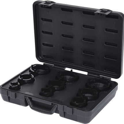 KS TOOLS Nutmuttern-Schlüssel-Satz, Zapfen aussen liegend, 9-tlg ( 450.5000 ) - Toolbrothers